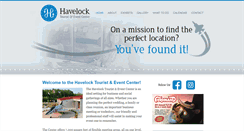 Desktop Screenshot of havelockevents.com