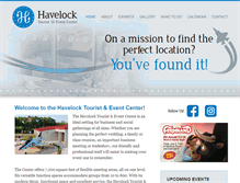 Tablet Screenshot of havelockevents.com